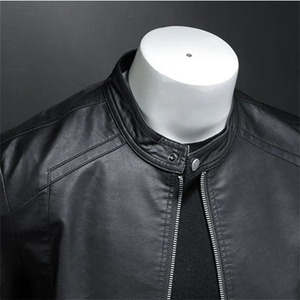 Genuine Leather <b>Jacket</b> in Stock <b>Men's</b> Classic <b>Trucker</b> <b>Jacket</b> Genuine Sheepskin Shirt Casual Smooth Lightweight Leather - Product Image 2