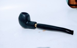 Pipe à herbes en bois faite à la main, forme irrégulière, durable, objet d'art, objet de collection, artisanat naturel - Product Image 6