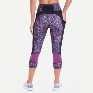 Collants de course pour femmes de haute qualité, vente en gros, taille élastique sans couture, dernière conception, respirants, tricotés unis, offre spéciale - Product Image 2