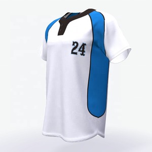 Maillot de baseball à manches courtes personnalisé avec logo, imprimé par transfert thermique, vêtements de sport, vente en gros, haute qualité, pas cher, pour hommes - Product Image 6