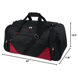 Sacs de sport pliables de qualité supérieure avec logo personnalisé, en matériau durable, fermeture éclair portable, style sport, vente chaude - Product Image 5