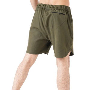 <b>Mens</b> High Elastic Quick Dry Breathable <b>Lightweight</b> Running <b>Shorts</b> Gym Training Sports Athletic Fitness Workout <b>Shorts</b> Olive - Product Image 2