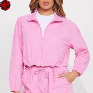 ชุดกันลมผู้หญิงแบบระบายอากาศได้ดี ผลิตจากโรงงาน สำหรับฤดูหนาว ให้ความอบอุ่น สไตล์ใหม่ ใส่สบาย ชุดเซ็ต 2 ชิ้น - Product Image 2