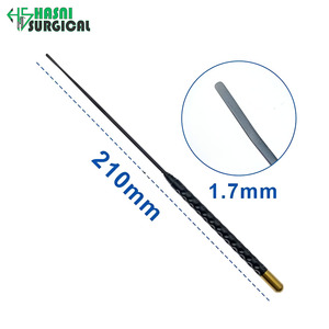 Micro-couteau à visseuse pour microvasques, spatule de dissection ronde 1.3, curette en acier inoxydable certifiée CE, instrument de neurochirurgie - Product Image 6