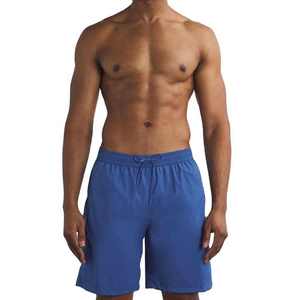 Shorts de bain en toile respirants et écologiques pour hommes avec logo personnalisé, séchage rapide, cordon de serrage et poches - Product Image 3