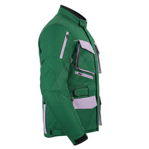 Chaqueta de Motociclista de Cuero Transpirable de Primera Calidad, Hecha a Medida, OEM, para Venta - Product Image 2