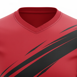 ชุดฟุตบอลเด็กพร้อมกางเกงขาสั้น ชุดสองชิ้นสำหรับฝึกซ้อมฟุตบอล แห้งเร็ว ชุดกีฬา รับผลิตตามแบบ OEM - Product Image 4