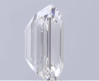 Laborgezüchteter Smaragdschliff Loser Diamant IGI-Zertifiziert VVS2 Fancy Vivid Laser-Gebohrter Roy-Diamant für Schmuckherstellung