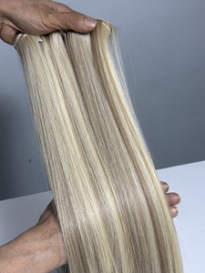 วิกผมคนผมเรมี่ทำจาก100% 28-30นิ้วทำจากเส้นผมธรรมชาติทำจากเส้นผมธรรมชาติแบบสองชั้น - Product Image 4