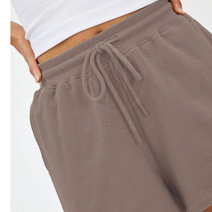 New Season <b>Women</b> <b>Sweat</b> <b>Shorts</b> Cotton Fleece Comfortable Loose Fit <b>Shorts</b> For Summer Wear Street Style Daily Sale - Product Image 6