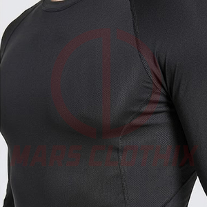 Conjunto Deportivo de Compresión para Hombre, Camiseta y Pantalones Ajustados para Gimnasio, Ropa Deportiva para Correr, Conjunto de 2 Piezas - Product Image 4