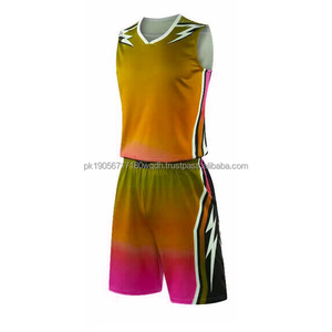 Conjunto de Uniforme de Baloncesto Profesional Hecho en Pakistán, Camisetas de Baloncesto Sublimadas, Uniformes de Baloncesto con Impresión por Sublimación - Product Image 1