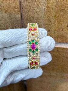 Bracelets à breloques faits à la main en gros, perles de Jaipur, bijoux pour femmes indiennes, fabricant exportateur OEM, commandes en gros - Product Image 4