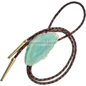 3mm Vintage Antique Dark Brown Matt Bolo <b>Braided</b> Leather <b>Cord</b> with Crimp End Caps Leather <b>Cord</b> for DIY Jewelry Kits - Product Image 2