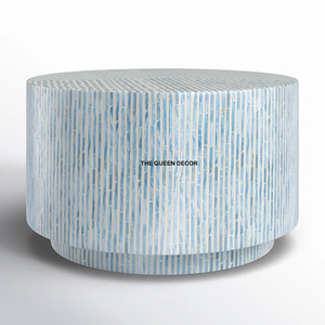 Modern Design High Quality Coffee Table Antique Living Room Furniture Coffee Table Round Shape Home Decorative Furniture - Product Image 4