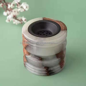 Vente en gros 2025 fait main en bois et résine époxy Bakhoor brûleur arabe porte-encens, qualité supérieure fabriqué en Inde - Product Image 3