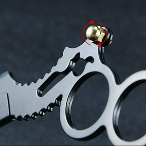 High Quality Finger Ring <b>Style</b> Barber Razor for Personal or Professional Use in Saloons ,Men Hair Trimmer Shaving Razor By Tegra - Product Image 5