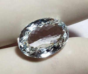 Piedra preciosa de Aguamarina natural forma ovalada para la fabricación de joyas piedra cortada de Aguamarina tamaño semiprecioso 16x12mm - Product Image 4