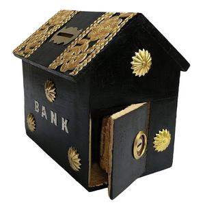 Hucha de madera para niños – Caja para ahorrar dinero |   Hucha Linda para Monedas |   Hucha de madera duradera para niños y niñas |   Artículo de Regalo para Niños - Product Image 1