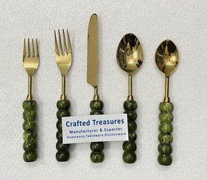 Nordic Style Flatware <b>Set</b> With Resin Handle 18/<b>8</b> Stainless Steel Home Decor Tableware <b>Dinnerware</b> <b>For</b> Wedding Cutlery <b>Set</b> At Best - Product Image 3
