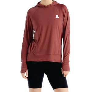 Women's O-Neck <b>Short</b> <b>Sleeve</b> Solid Maroon Quick Dry Breathable Eco-Friendly 100% Organic Cotton Casual Sporty Knitted T-Shirt - Product Image 1