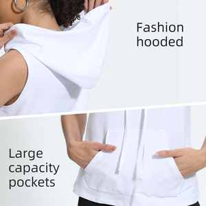 Débardeur à capuche élégant et personnalisé pour femme, idéal pour un usage quotidien et décontracté - Collection 2026 - Product Image 3