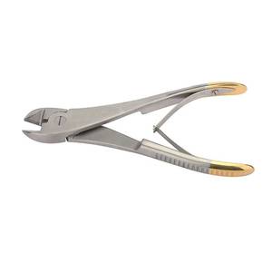 Pinzas Cortadoras de Extremos Distales para Ortodoncia Dental, de Acero Inoxidable, con Mango Dorado, Juego de Instrumentos para Uso Clínico - Product Image 3