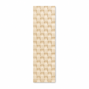 Panel de Tambor Rectangular de Madera Maciza, Diseño Moderno Minimalista, Acabado Natural, Panel Flexible de Madera Maciza - Product Image 1