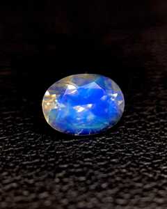 Pierre de lune arc-en-ciel naturelle ovale à facettes, pierre précieuse à feu bleu, pierre en vrac pour la fabrication de bijoux, vente en gros, ZUBEDA GEMS JEWELRY, tiers - Product Image 6
