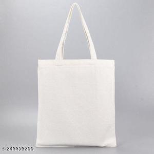 Pochette en coton imprimé de logo personnalisé à deux poignées Décoration de mode unisexe à fermeture personnalisable-Indien à prix compétitif - Product Image 1