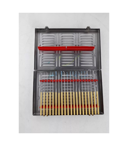 Juego de Microdisectores Rhoton de 20 Piezas, Color Personalizado, Manual, Reutilizable, Acero Inoxidable, Instrumentos Quirúrgicos de Neurocirugía, CE - Product Image 1