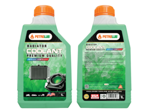 PETROLUB Radiator Coolant Fluid - Green/Pink Bottles 0,<b>5L</b> 1L 4L High Quality Anti Freeze for Car Care - Product Image 1
