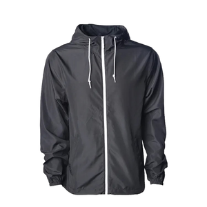 Custom Luxury Men's Heritage Stand Collar Anorak Pullover Exclusive Side-seam Hooded <b>Surf</b> <b>Jacket</b> for Autumn Season Plain Dyed - Product Image 2