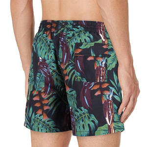 Shorts décontractés pour hommes personnalisés, sublimation, 100% coton, haute qualité, séchage rapide, fermeture à cordon, style streetwear, vente en gros - Product Image 3