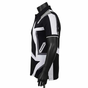 Dernier design personnalisable, t-shirts en tricot de haute qualité pour hommes, décontractés, respirants, à manches courtes, à prix avantageux - Product Image 4
