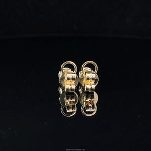 18K Gold Lab Grown Diamond <b>Stud</b> <b>Earrings</b> 1 Carat VVS1 Clarity Round Brilliant Cut Solitaire Certified <b>Earring</b> <b>Studs</b> - Product Image 2