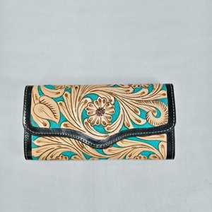 Carteras de Cuero Genuino de Primera Calidad para Mujer, Estilo Vintage, Impermeables, Antirrobo, Multifuncionales para Uso Diario - Product Image 2