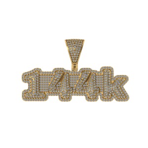 Personalized Hiphop Gift Iced 925 Solid <b>Silver</b> Cursive <b>Initial</b> Letter Number Moissanite Diamond Pendant Charms Custom Bling Name - Product Image 5