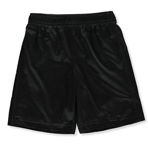 Shorts en maille color block pour homme, taille à cordon de serrage, respirants, décontractés, sportifs, gris et noir - Product Image 2