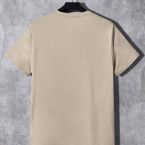 Conjunto de Camiseta y Pantalones Cortos Casuales Personalizados, Traje de Dos Piezas de Algodón para Verano, Ropa Deportiva Urbana para Hombre, Venta al Por Mayor - Product Image 3