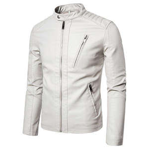Men <b>Leather</b> Jacket Stylish Slim Fit Breathable <b>Top</b> Demanded <b>High</b> Grade <b>Leather</b> Jackets for Men Winter Fashion <b>Leather</b> Jacket - Product Image 1