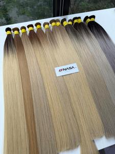 Produits phares Ombre # Cheveux vierges vietnamiens de qualité supérieure, 18C/60, fabrication en gros, extensions de cheveux humains bruts de qualité supérieure, 60 cm - Product Image 5