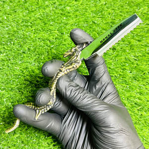 Navaja de Barbero Profesional Dragon Handle para Cortar y Entresacar Cabello, Cuchillo de Peluquería de Acero Inoxidable - Product Image 1