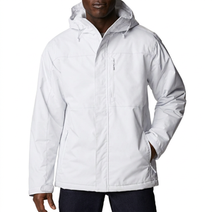 Men's Color Blocking <b>Waterproof</b> Casual <b>Winter</b> Coat with Zipper Reversible Eco-Friendly Front Logo Polyester Wadding - Product Image 5