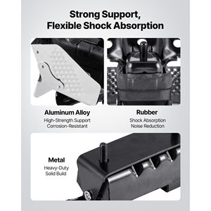 Kit di sostituzione supporti motore e trasmissione per Chevrolet Silverado 1500 5.3L V8, 2007-2013, set da 3 - Product Image 5