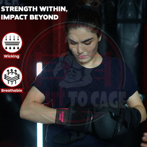 Guantes de Boxeo Transpirables de Malla con Gel, Guantes Interiores que Absorben el Sudor, Ajuste Cómodo y Acolchado para Entrenamientos Prolongados - Product Image 4