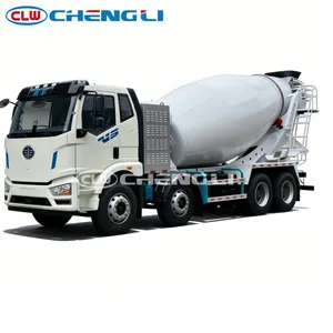 Camion malaxeur à béton FAW 8x4 31 tonnes 7,09 m³ – Véhicule malaxeur à ciment robuste – Prix usine pour projets de construction - Product Image 4