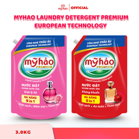 Lessive liquide concentrée My Hao, parfum floral, écologique, technologie européenne, 15-30% pour le linge
