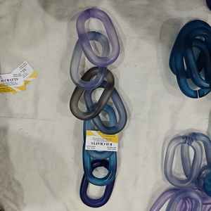 Eslabones de Cadena de Resina Transparentes de Gran Tamaño y Coloridos para Decoración de Paredes, Accesorios para Habitaciones, Todos los Colores Disponibles, Artesanías de Resina - Product Image 4