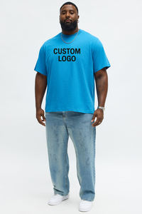 T-shirts personnalisés 100 % coton pour hommes et femmes, 280 g/m², couleur unie, décontractés, col rond, manches courtes, coupe ample, séchage rapide, écologiques, respirants - Product Image 2